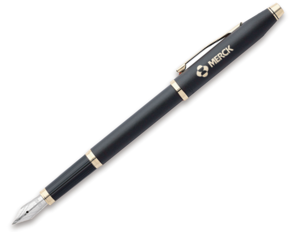 Cross新世紀系列-黑金鋼筆-2509
