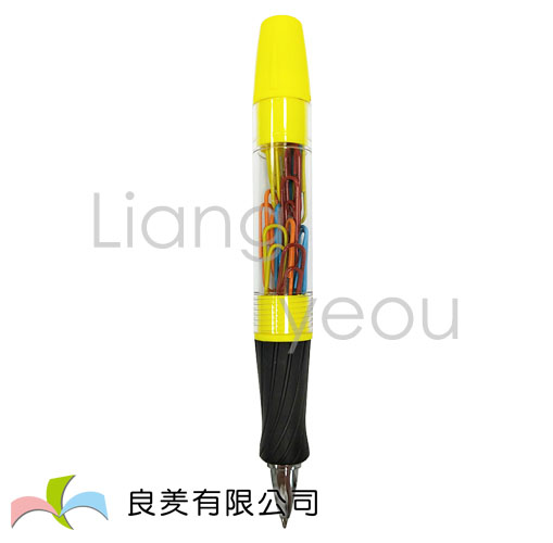 LED燈+迴紋針工具筆-LED燈+迴紋針工具筆